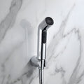 Hydra Silver ABS Health Faucet with 1 Meter 304-Grade SS Hose Pipe & Hook