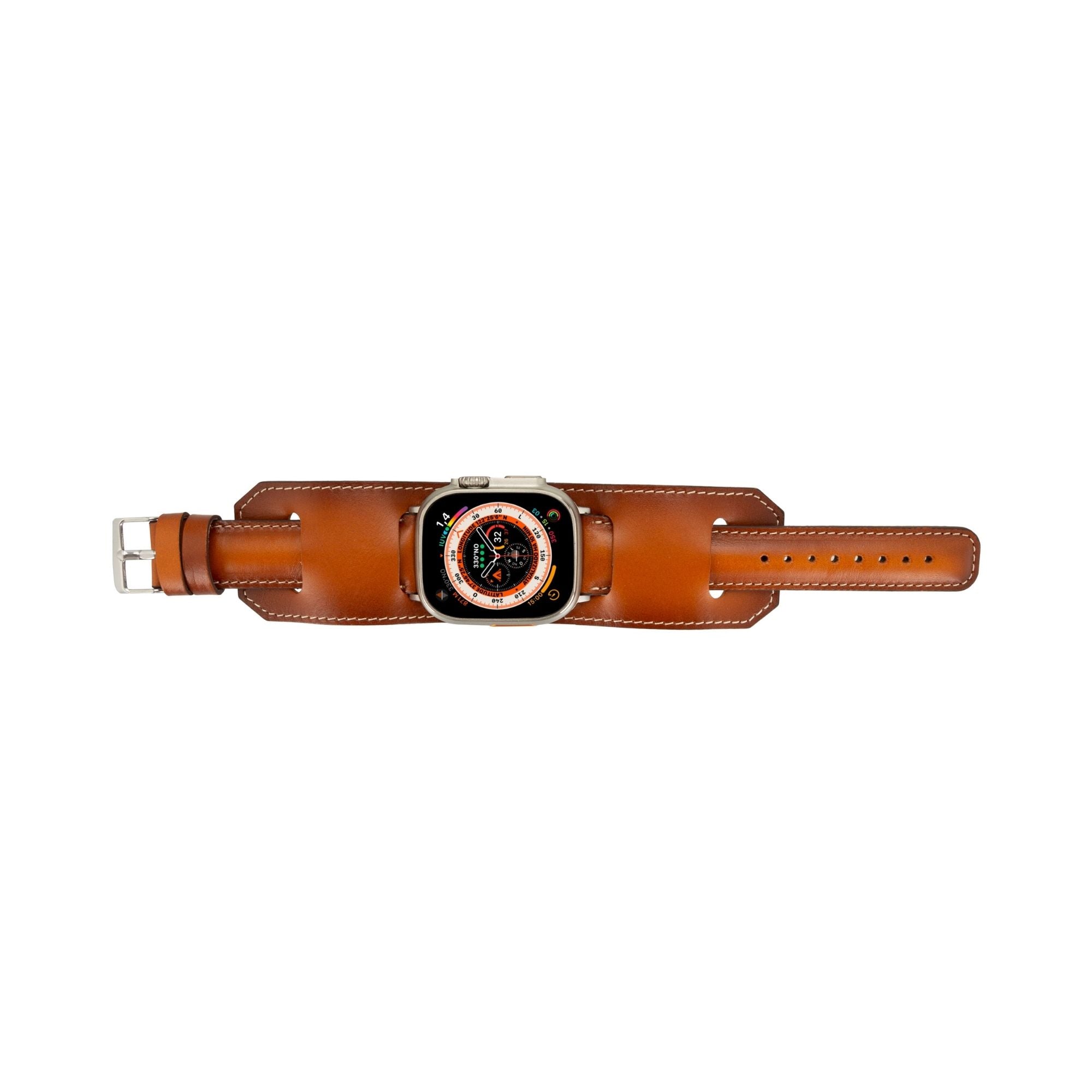 Moorcroft Cuff Leather Bands for Apple Watch